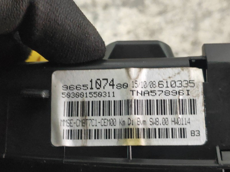 Recambio de cuadro instrumentos para peugeot 308 confort referencia OEM IAM 9665107480 503001550311 