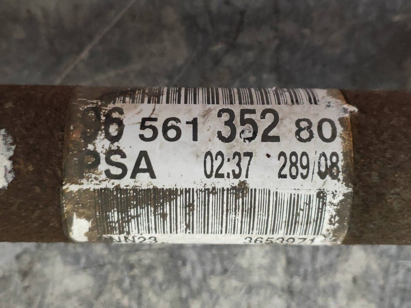 Recambio de transmision delantera izquierda para peugeot 308 confort referencia OEM IAM 9656135280  