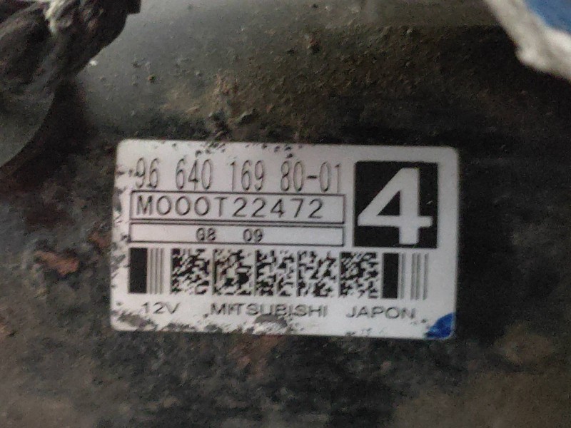 Recambio de motor arranque para peugeot 308 confort referencia OEM IAM M000T22472 9664041698001 