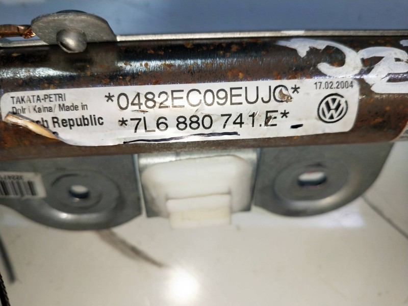 Recambio de airbag cortina delantero izquierdo para volkswagen touareg (7la) 2.5 tdi referencia OEM IAM 7L6880741E  