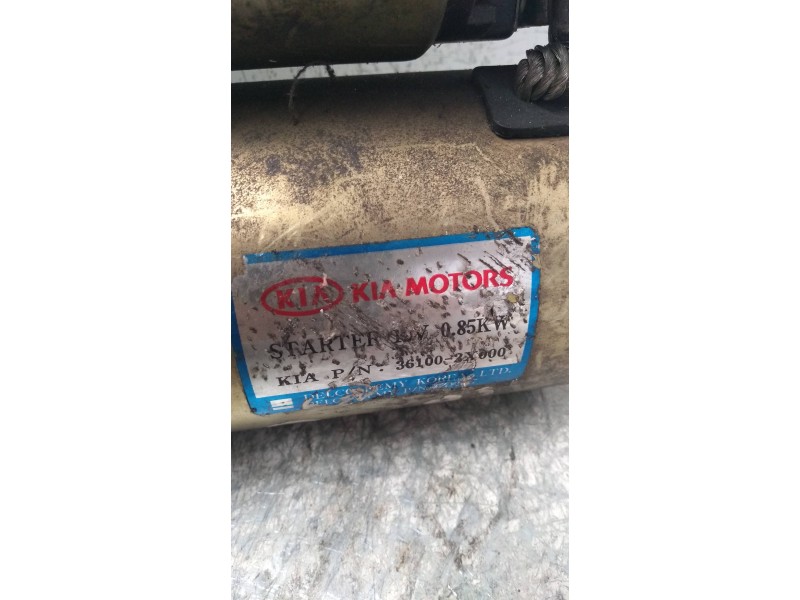 Recambio de motor arranque para kia shuma ii 1.6 rs 4 berlina referencia OEM IAM 361002X000 KIA 16V
