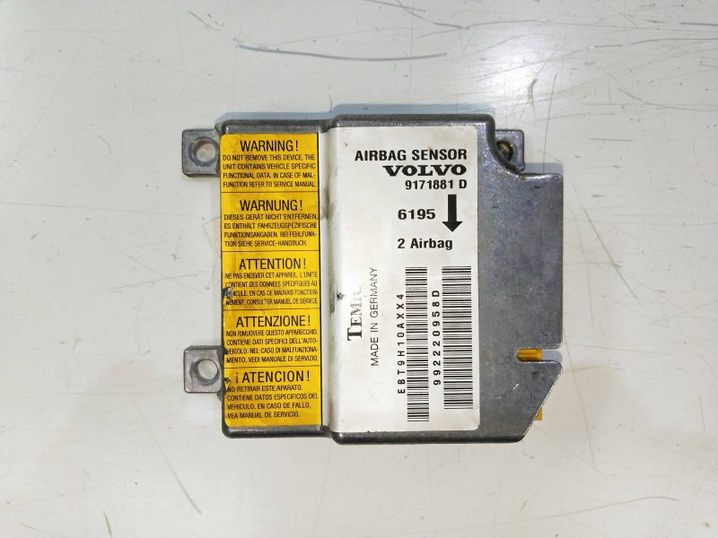 Recambio de kit airbag para volvo s70 berlina 2.5 turbodiesel referencia OEM IAM   