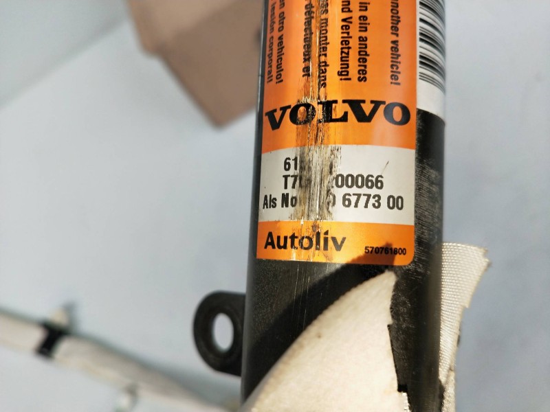 Recambio de airbag cortina delantero izquierdo para volvo s40 berlina 1.8i referencia OEM IAM 570677300  