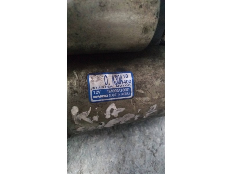 Recambio de motor arranque para kia sephia ll básico referencia OEM IAM K30A400 MANDO 16V Recambio de motor arranque para kia sephia ll básico referencia OEM IAM K30A400 MANDO 16V