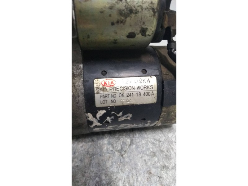 Recambio de motor arranque para kia sephia slx referencia OEM IAM OK24118400A KIA 16V