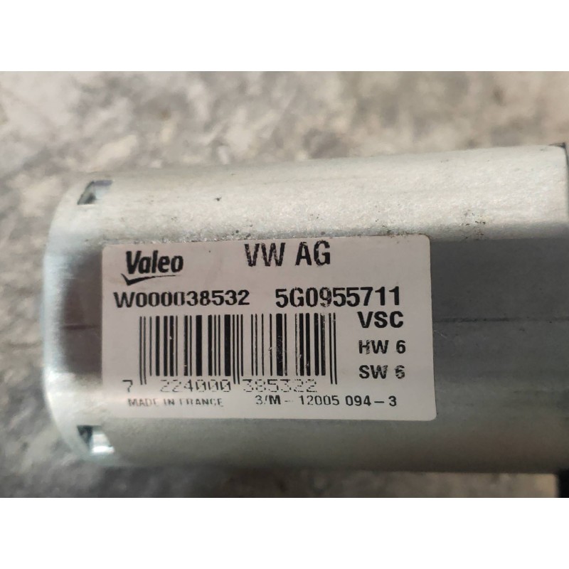 Recambio de motor limpia trasero para volkswagen golf vii lim. (5g1) advance bluemotion referencia OEM IAM W000038532 5G0955711 