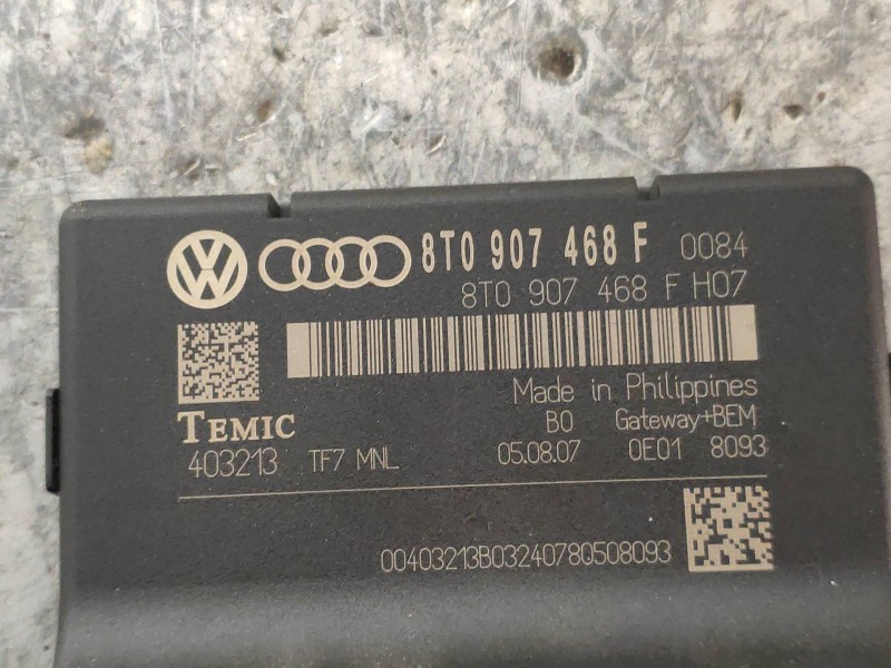 Recambio de modulo electronico para audi a5 coupe (8t) 3.0 tdi quattro referencia OEM IAM 8T0907468F 403213 