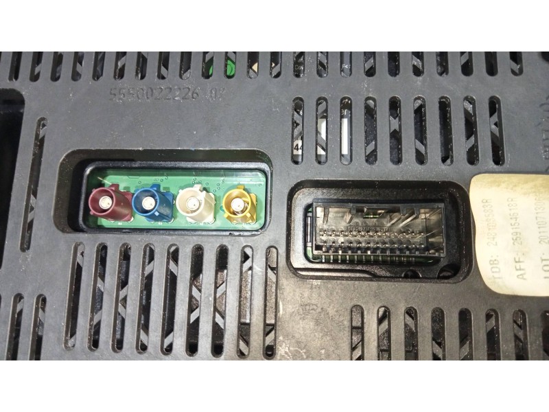 Recambio de cuadro instrumentos para renault scenic iii dynamique referencia OEM IAM 248103583R 503002220112 