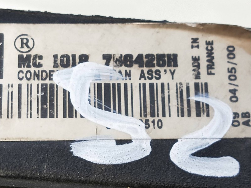 Recambio de electroventilador para mg rover serie 25 (rf) 2.0 idt cat referencia OEM IAM 758425H  