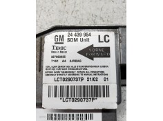 Recambio de centralita airbag para opel corsa c 1.0 12v cat (z 10 xe / lw3) referencia OEM IAM 327963935 24439954  2