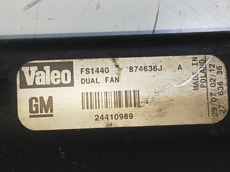 Recambio de electroventilador para saab 9-3 berlina 2.2 16v tid cat referencia OEM IAM 24410989 874636J 