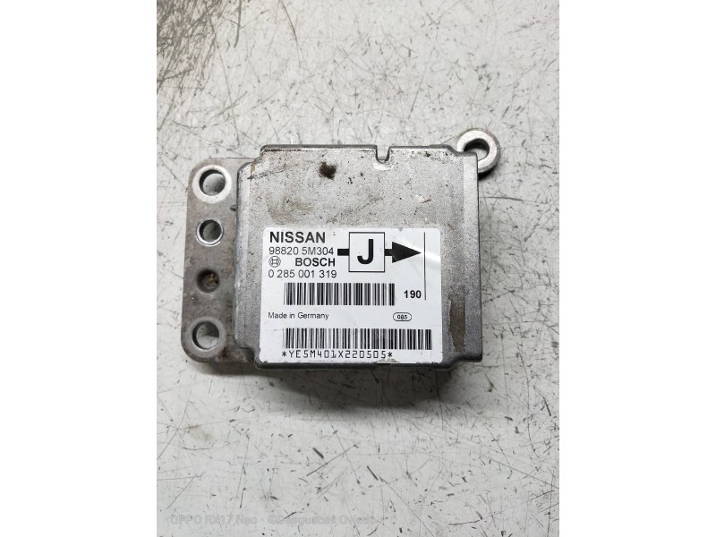 Recambio de centralita airbag para nissan almera (n16/e) referencia OEM IAM 0285001319 988205M304 