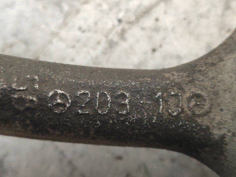 Recambio de brazo suspension inferior delantero izquierdo para mercedes clase c (w203) sportcoupe c 200 compressor (203.745) ref