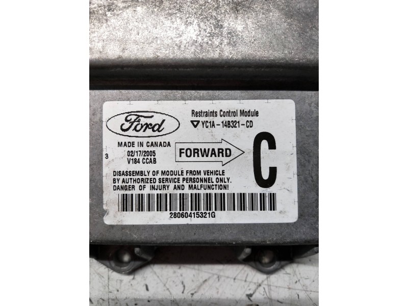 Recambio de centralita airbag para ford transit mod.2000 caja abierta referencia OEM IAM YC1A14B321CD V184CCAB 