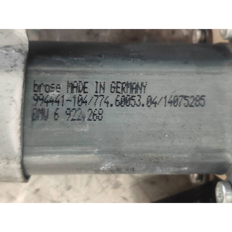 Recambio de elevalunas delantero derecho para bmw serie 5 berlina (e60) m5 referencia OEM IAM 6922268 994441104 7746005304 5P