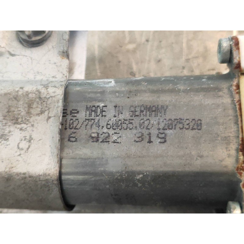 Recambio de elevalunas trasero izquierdo para bmw serie 5 berlina (e60) m5 referencia OEM IAM 6922319 994437102 7746005502 5P