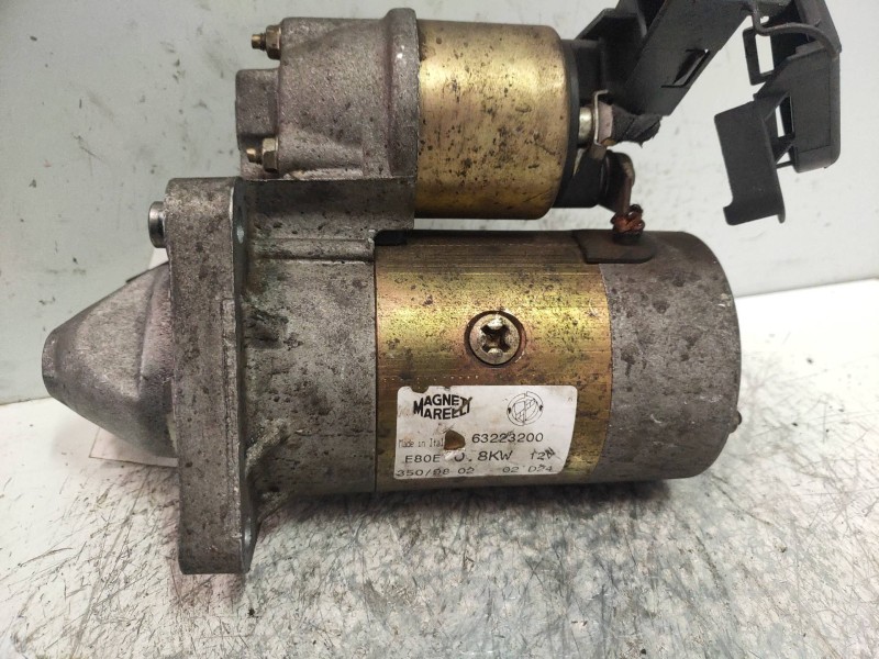 Recambio de motor arranque para lancia ypsilon (101) 1.2 8v oro (desde 10/06) referencia OEM IAM 63223200 AGNETI MARELLI 
