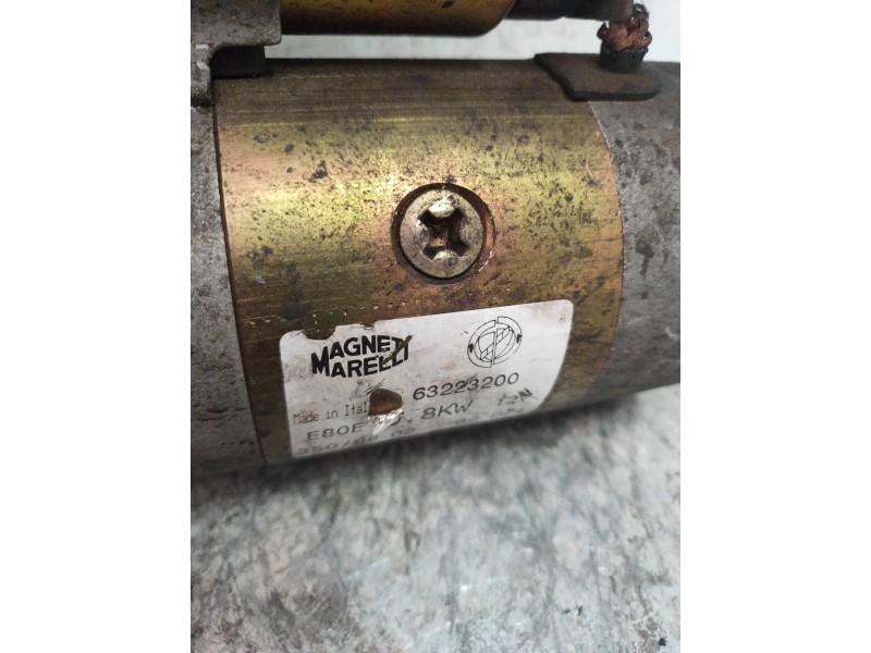 Recambio de motor arranque para lancia ypsilon (101) 1.2 8v oro (desde 10/06) referencia OEM IAM 63223200 AGNETI MARELLI 