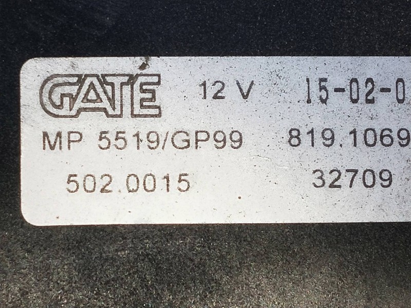 Recambio de electroventilador para seat ibiza (6k1) 1.9 sdi referencia OEM IAM MP5519GP99 5020015 8191069 