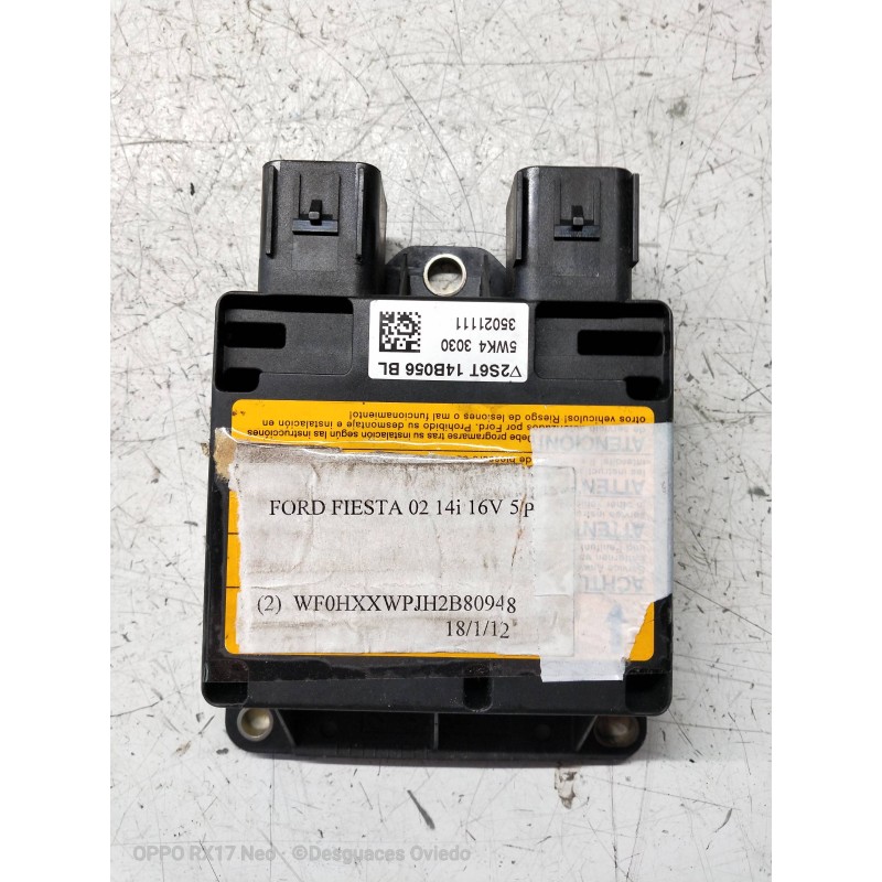 Recambio de centralita airbag para ford fiesta (cbk) 1.4 16v cat referencia OEM IAM 5WK43030 2S6T14B056BL 35021111