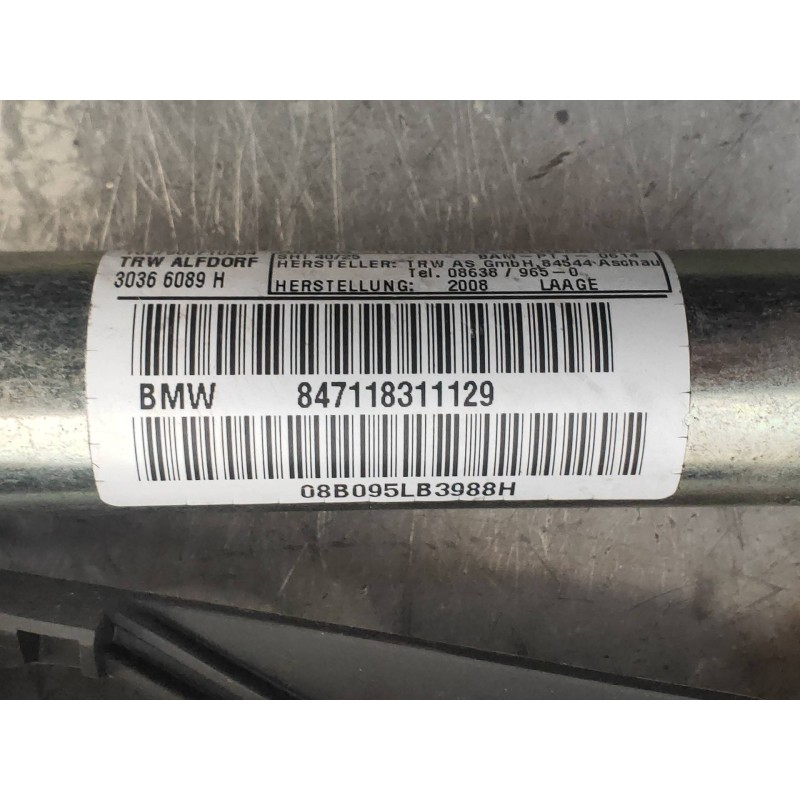 Recambio de airbag cortina delantero izquierdo para bmw serie 3 coupe (e92) 320d referencia OEM IAM 847118311129  72127118311
