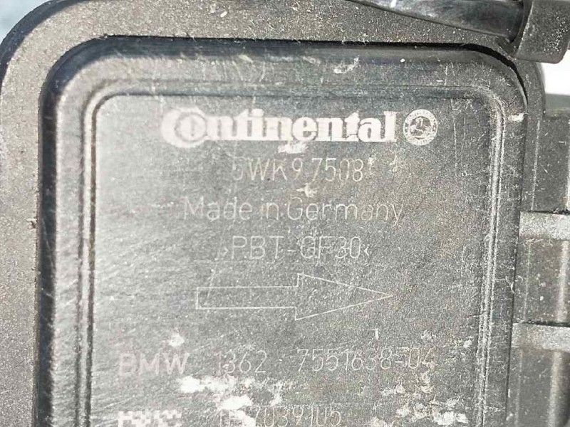 Recambio de caudalimetro para bmw z4 roadster (e89) 2.5 24v cat referencia OEM IAM 5WK97508 755163804 CONTINENTAL