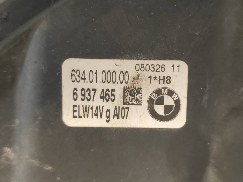 Recambio de faro antiniebla izquierdo para bmw serie 3 coupe (e92) 320d referencia OEM IAM 6340100000 6937465 63177839865