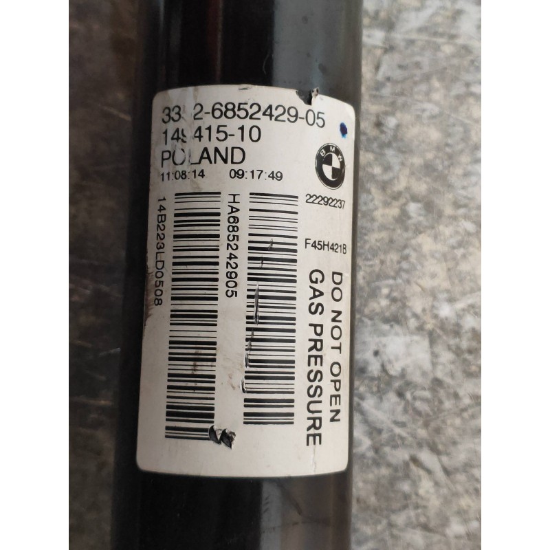 Recambio de amortiguador trasero derecho para bmw serie 2 active tourer (f45) 218d referencia OEM IAM 3352685242905 14941510 
