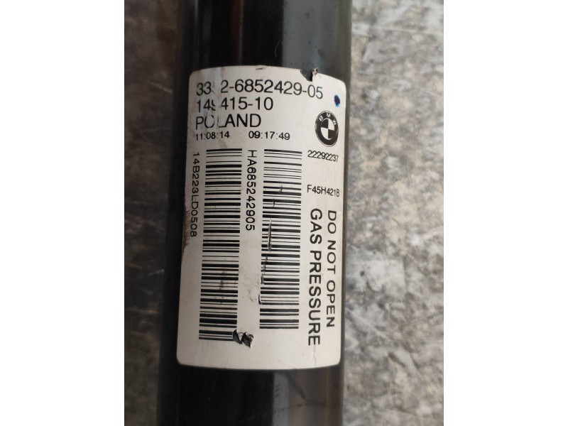 Recambio de amortiguador trasero derecho para bmw serie 2 active tourer (f45) 218d referencia OEM IAM 3352685242905 14941510 