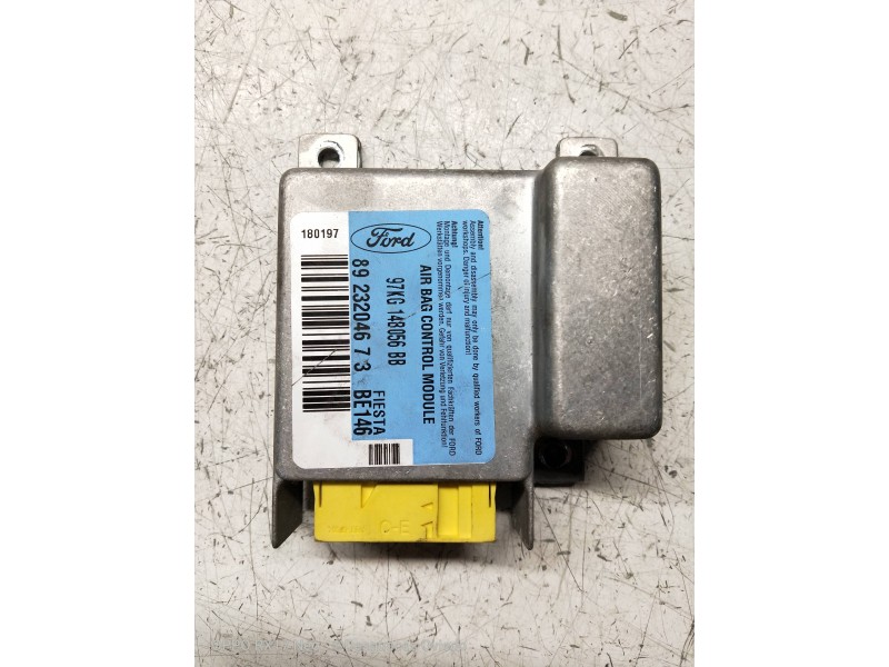 Recambio de centralita airbag para ford ka (ccq) 1.3 cat referencia OEM IAM 97KG14B056BB BE146 8923204673