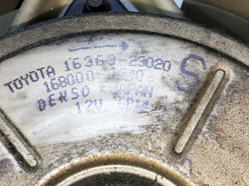 Recambio de electroventilador para toyota yaris verso (ncp2/nlp2) 1.3 linea sol referencia OEM IAM 1636323020  