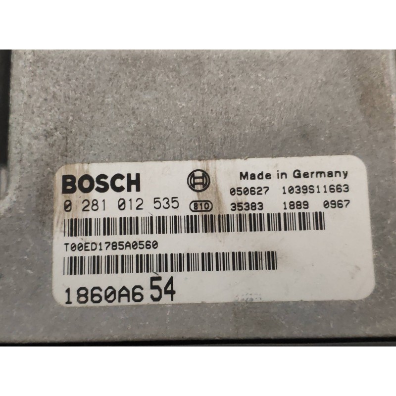 Recambio de centralita motor uce para mitsubishi grandis (na0w) 2.0 di-d inform referencia OEM IAM 0281012535 1860A654 BOSCH