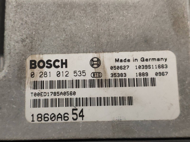 Recambio de centralita motor uce para mitsubishi grandis (na0w) 2.0 di-d inform referencia OEM IAM 0281012535 1860A654 BOSCH