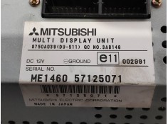 Recambio de pantalla multifuncion para mitsubishi grandis (na0w) 2.0 di-d inform referencia OEM IAM 8750A039 146057125071 3AB146 2