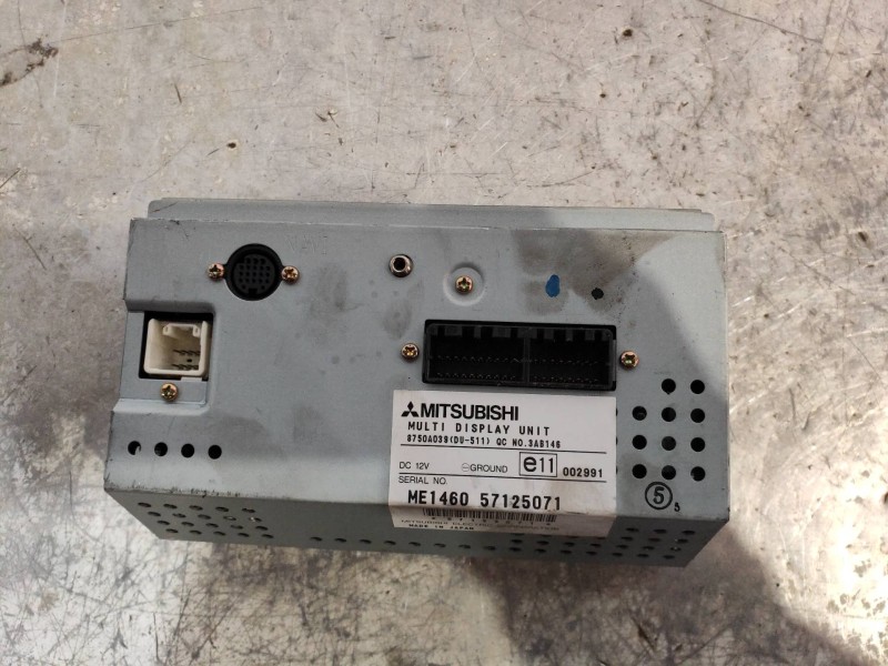 Recambio de pantalla multifuncion para mitsubishi grandis (na0w) 2.0 di-d inform referencia OEM IAM 8750A039 146057125071 3AB146