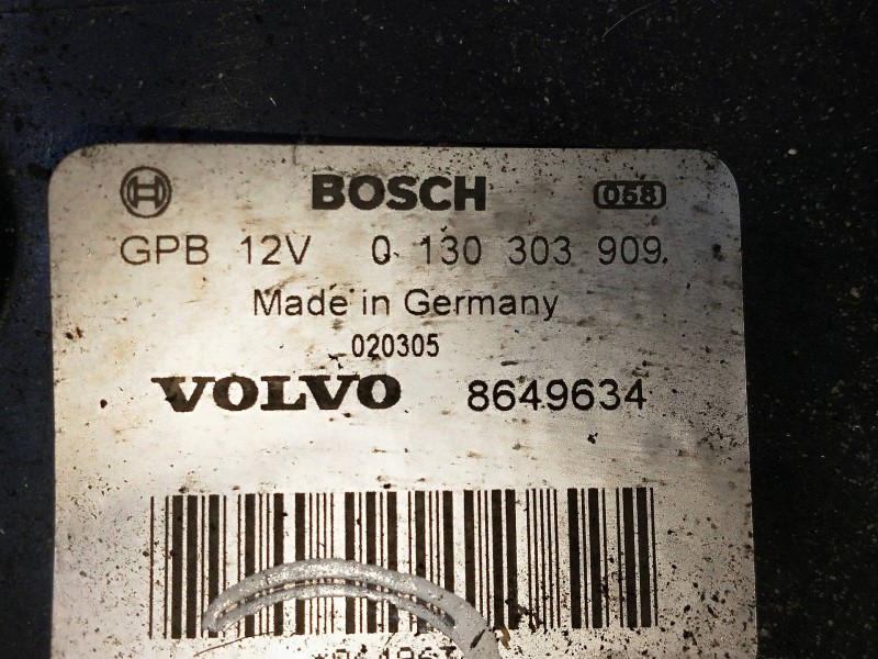 Recambio de electroventilador para volvo s60 berlina 2.4 cat referencia OEM IAM 8649634 0130303909 