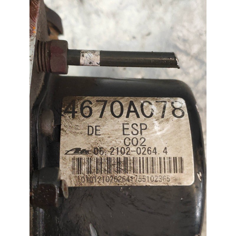 Recambio de abs para mitsubishi grandis (na0w) 2.0 di-d inform referencia OEM IAM 06210904313 06210202644 4670AC78 ATE