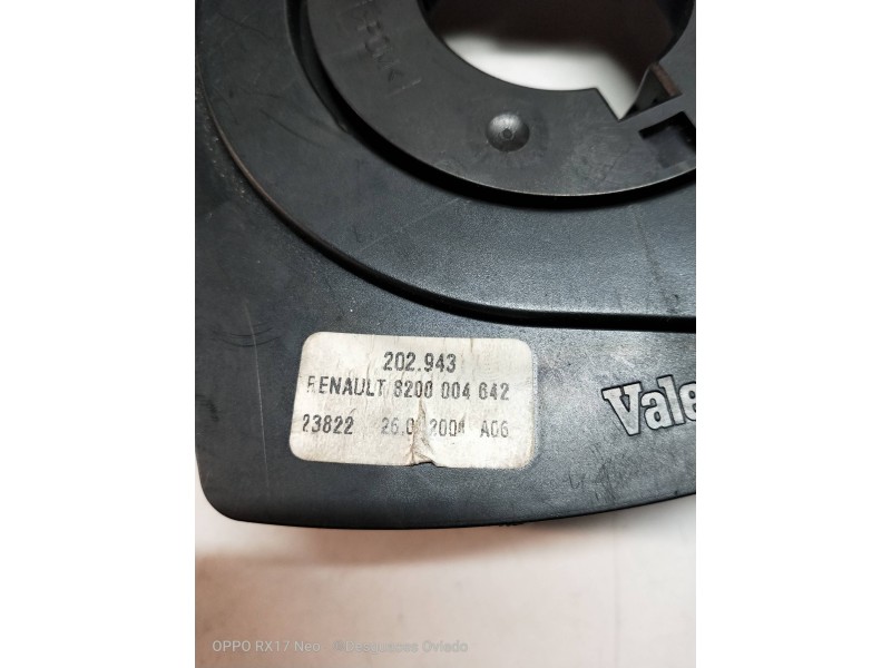 Recambio de anillo airbag para renault laguna ii (bg0) referencia OEM IAM 820000462 20293 