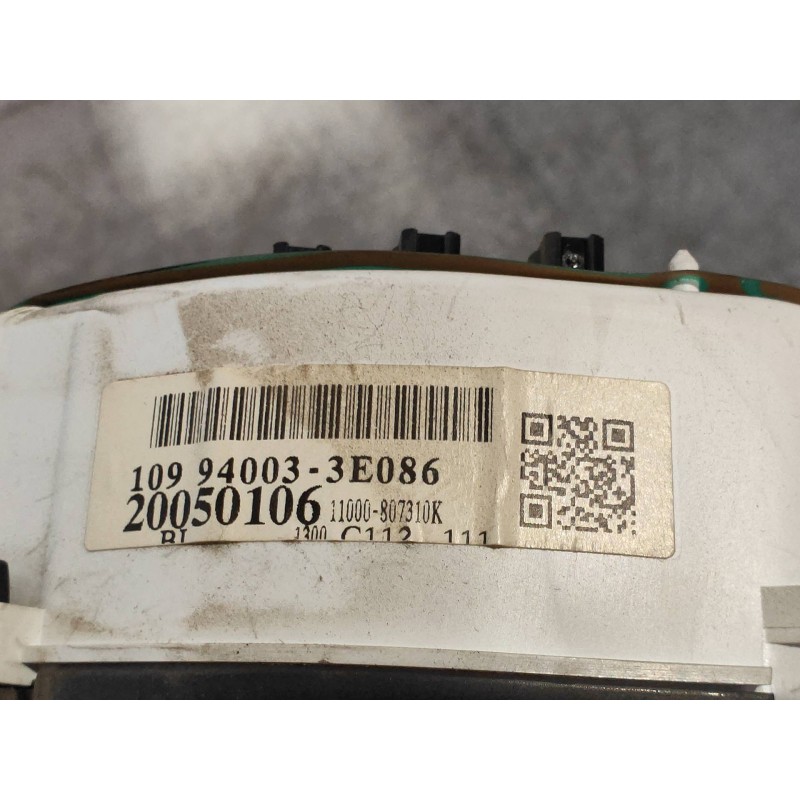 Recambio de cuadro instrumentos para kia sorento 2.5 crdi vgt ex1 referencia OEM IAM 940033E086 11000807310K 20050106