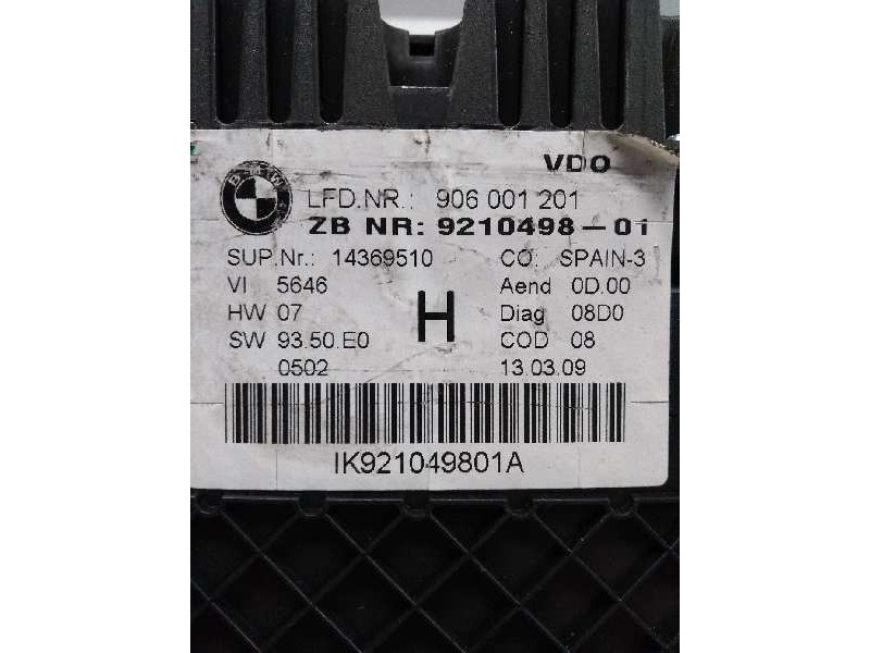 Recambio de cuadro instrumentos para bmw z4 roadster (e89) 2.5 24v cat referencia OEM IAM A2C53357106 906001201 IK921049801A