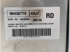 Recambio de centralita motor uce para chevrolet aveo lt referencia OEM IAM 96436779 MR140  2