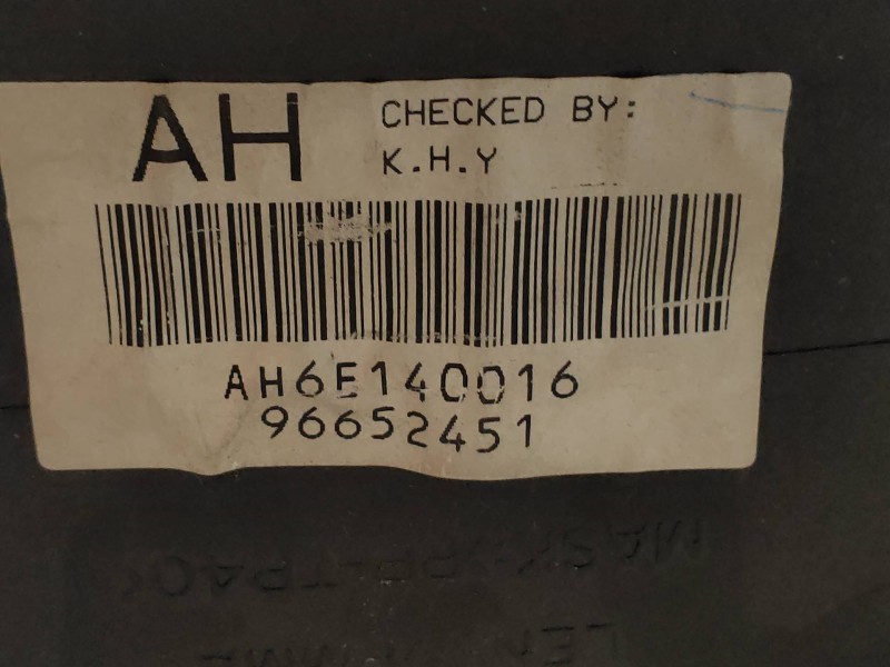 Recambio de cuadro instrumentos para chevrolet aveo lt referencia OEM IAM 96652451  