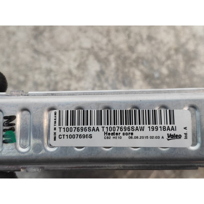 Recambio de radiador calefaccion / aire acondicionado para renault megane iii berlina 5 p business referencia OEM IAM T1007696 T