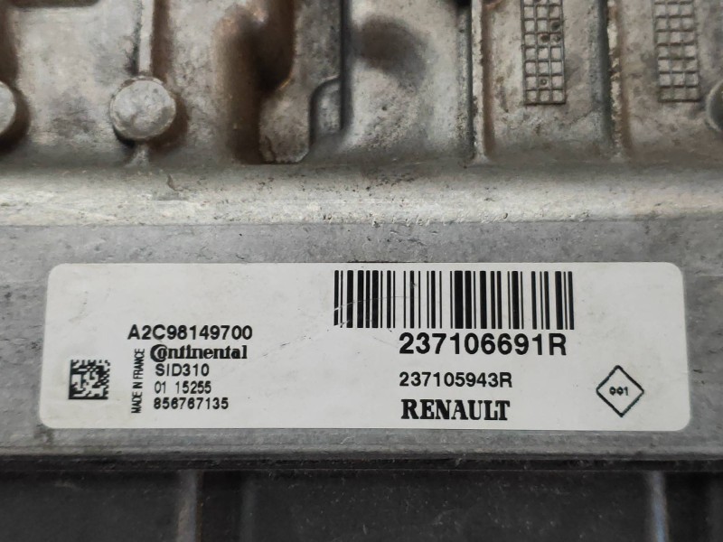 Recambio de centralita motor uce para renault megane iii berlina 5 p business referencia OEM IAM A2C98149700 237106691R 23710594