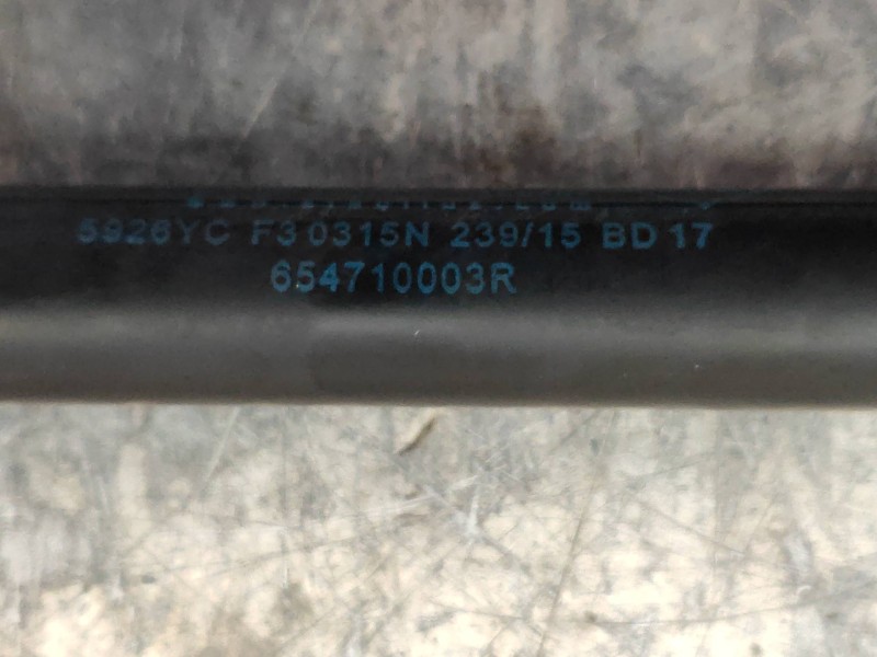 Recambio de amortiguadores capo para renault megane iii berlina 5 p business referencia OEM IAM 654710003R  