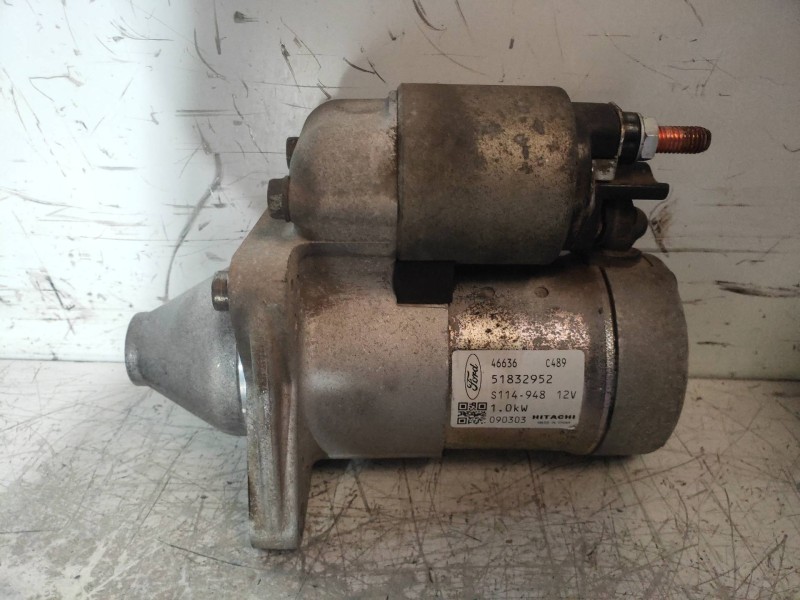 Recambio de motor arranque para ford ka (ccu) titanium referencia OEM IAM 51832952 S114948 HITACHI