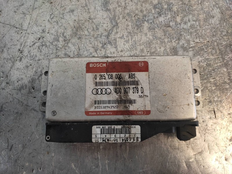 Recambio de centralita abs para audi a6 avant (c4) 2.5 tdi referencia OEM IAM 0265108005 4D0907379D BOSCH