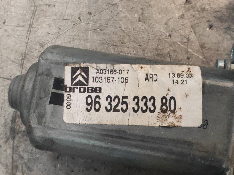 Recambio de elevalunas trasero derecho para citroen c5 berlina audace referencia OEM IAM 9632533380  