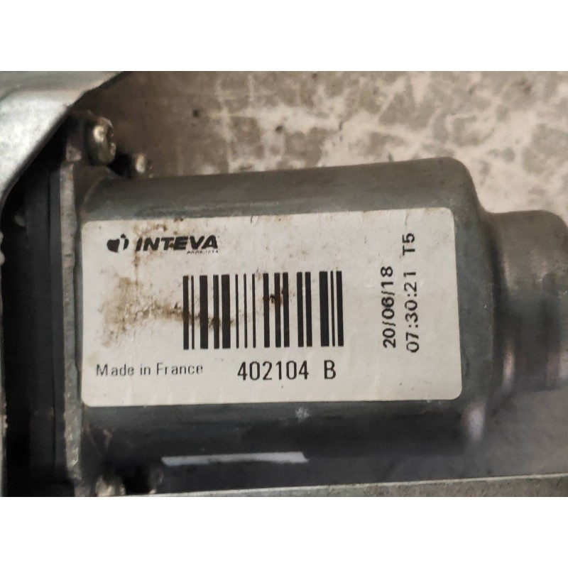 Recambio de elevalunas delantero derecho para citroen berlingo 1.2 12v e-thp / puretech referencia OEM IAM 402104B 9680557880 
