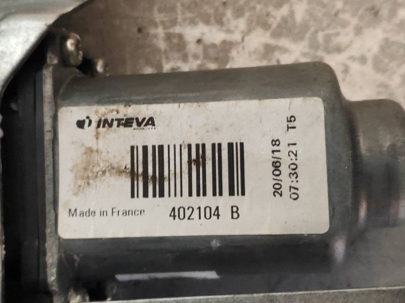 Recambio de elevalunas delantero derecho para citroen berlingo 1.2 12v e-thp / puretech referencia OEM IAM 402104B 9680557880 